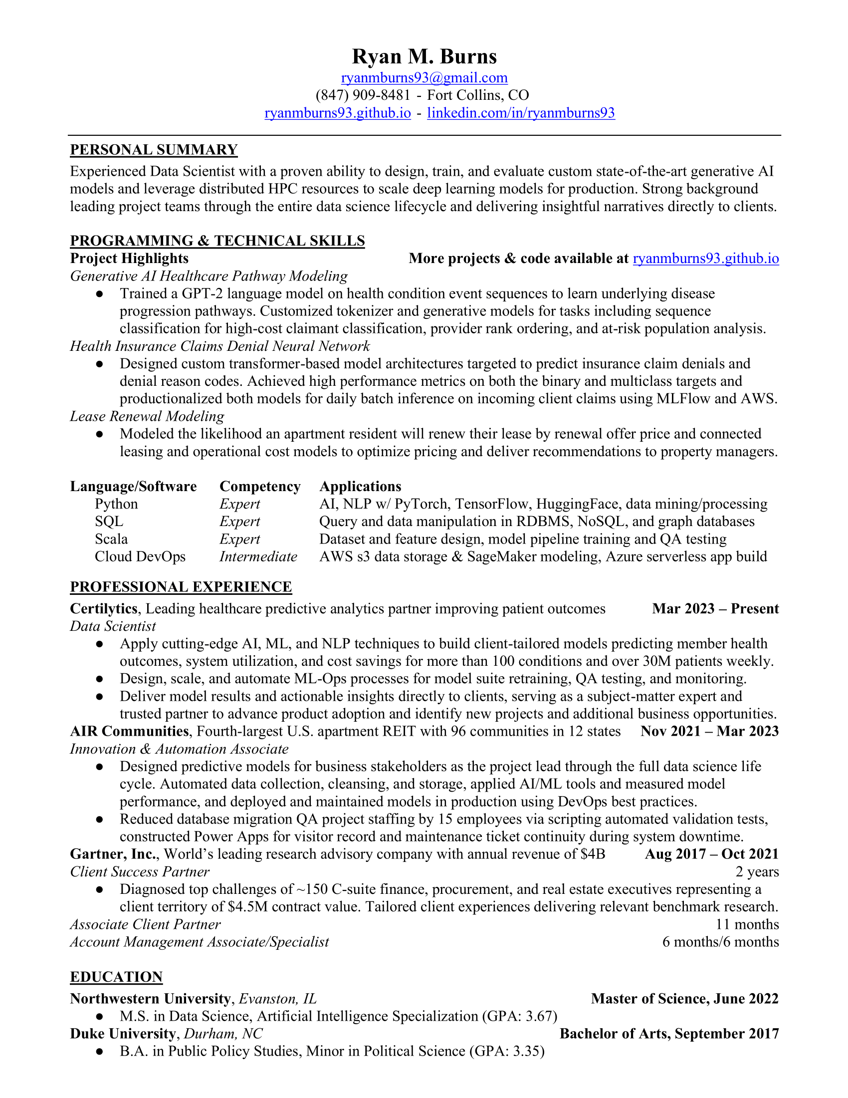 Resume