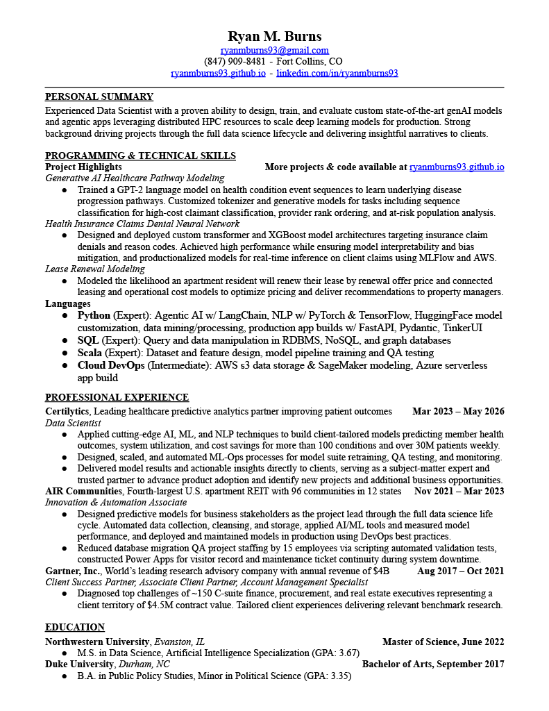 Resume
